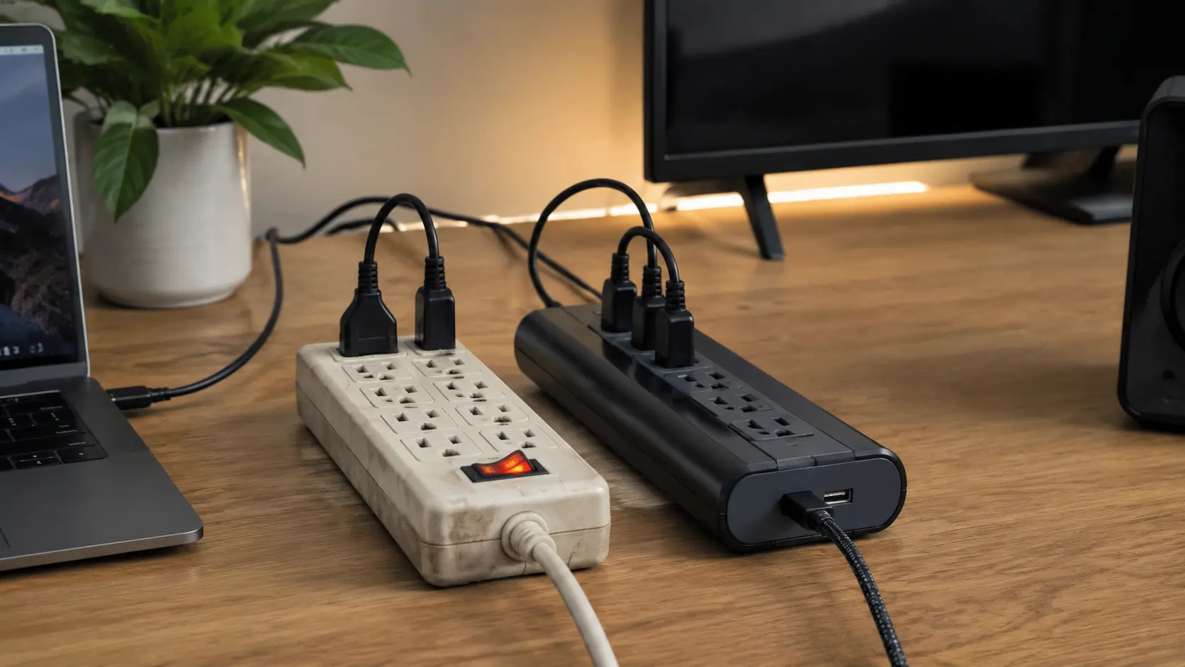 Amazon Basics Surge Protector vs Belkin