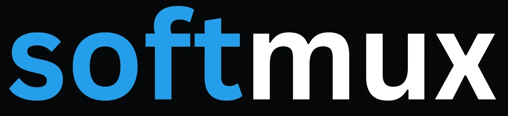 Softmux logo dark